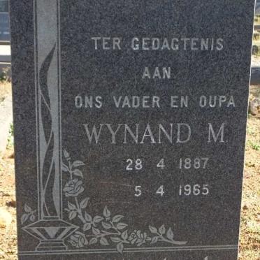 BEZUIDENHOUT Wynand M. 1887-1965