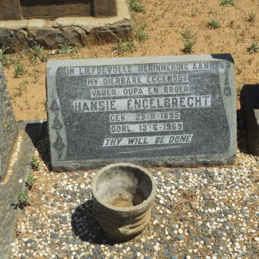 ENGELBRECHT Hansie 1895-1969