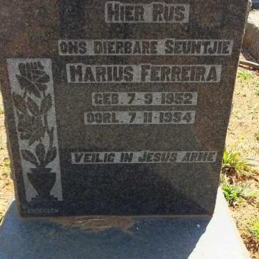 FERREIRA Marius 1952-1954