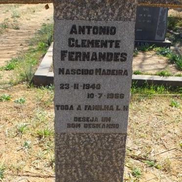 FERNANDES Antonio Clemente 1940-1966