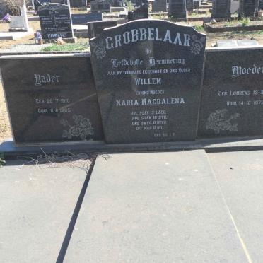 GROBBELAAR Willem 1910-1965 &amp; Maria Magdalena LOURENS 1912-1972