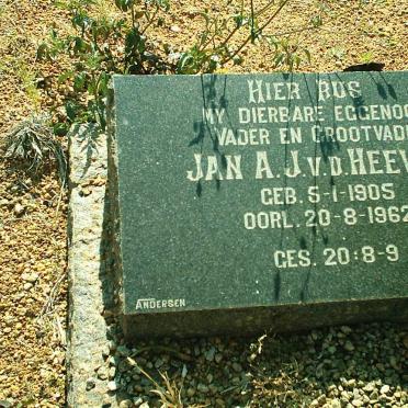 HEEVER Jan A.J., v.d. 1905-1962