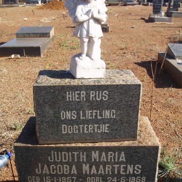 MAARTENS Judith Maria Jacoba 1957-1959