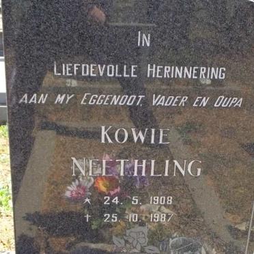 NEETHLING Kowie 1908-1987