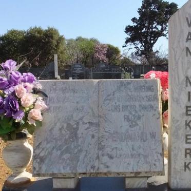 NIEKERK Johan S.F., van 1966-2001 :: VAN NIEKERK Ferdinand W. 1964-