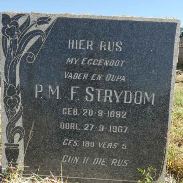 STRYDOM P.M.F. 1892-1967
