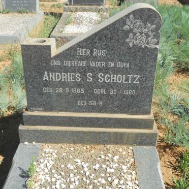 SCHOLTZ Andries S. 1885-1960