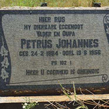 VENTER Petrus Johannes 1884-1956