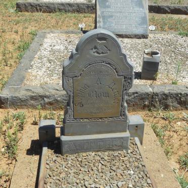 VENTER Sophia A. nee BLOM 1877-1938