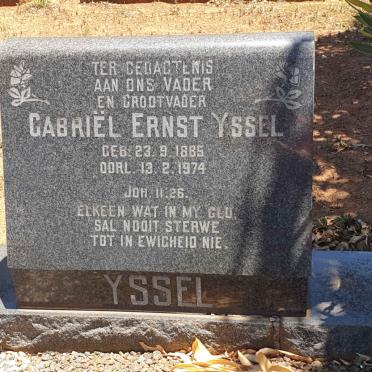 YSSEL Gabriel Ernst 1885-1974