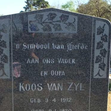 ZYL Koos, van 1912-1980