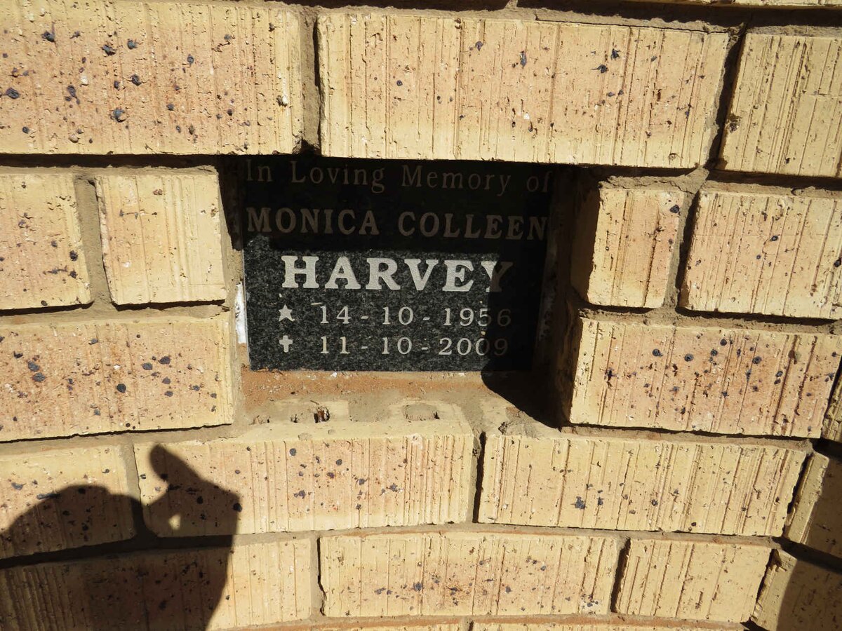 HARVEY Monica Colleen 1956-2009