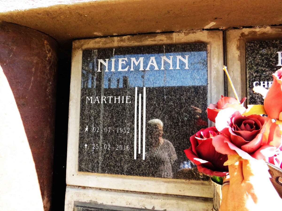NIEMANN Marthie 1952-2016