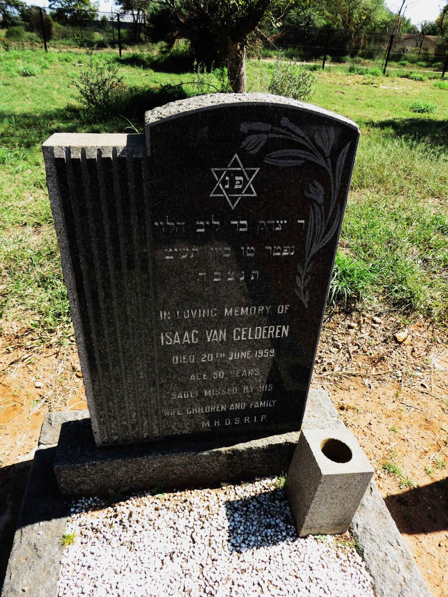 GELDEREN Isaac, van -1959