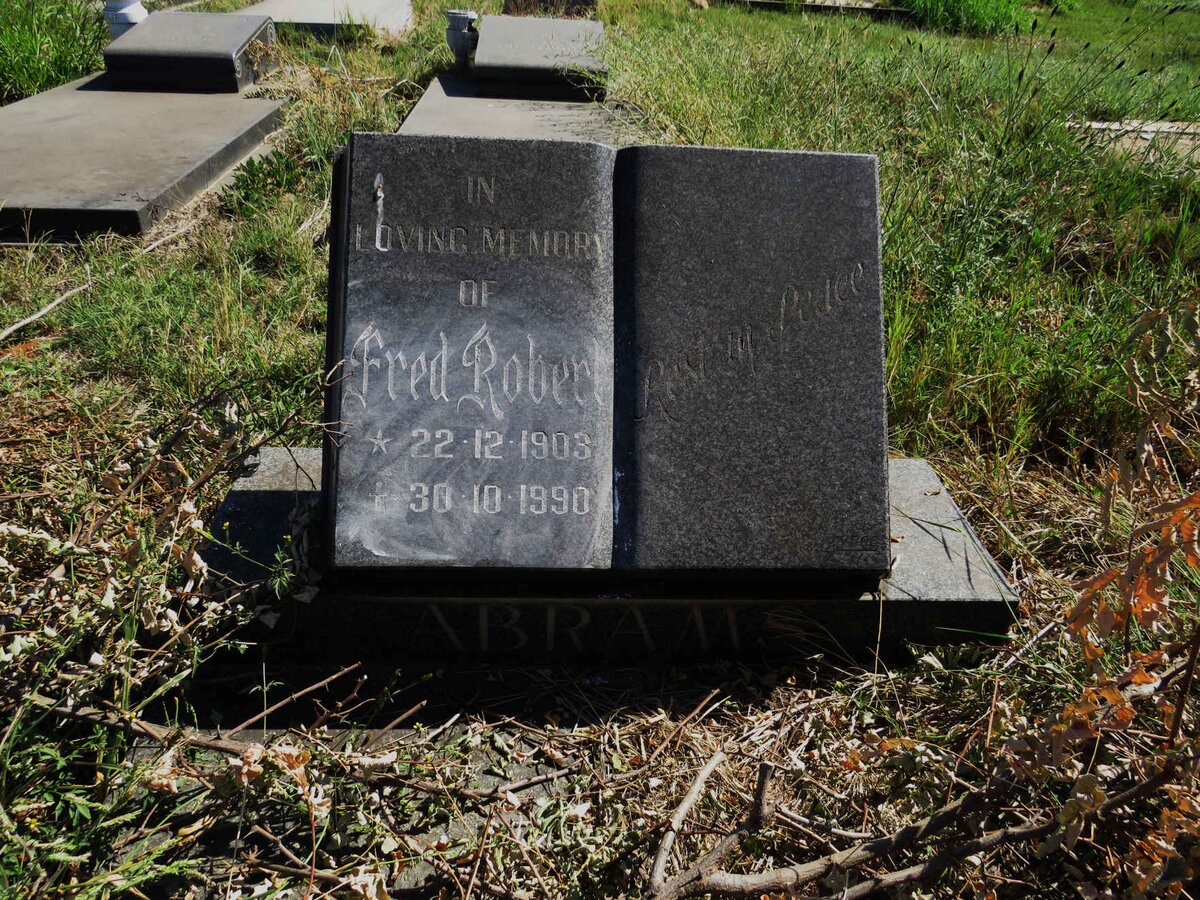 ABRAMS Fred Robert 1903-1990