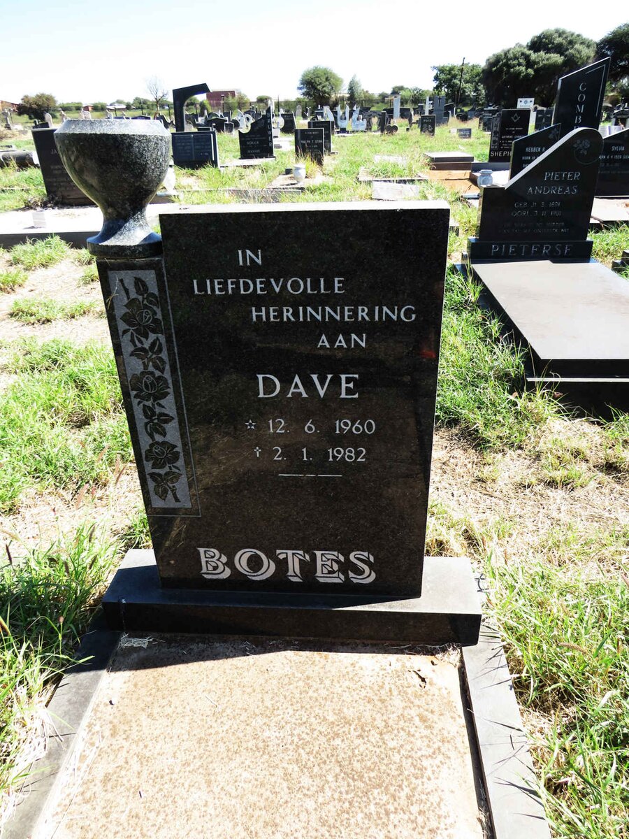 BOTES Dave 1960-1982