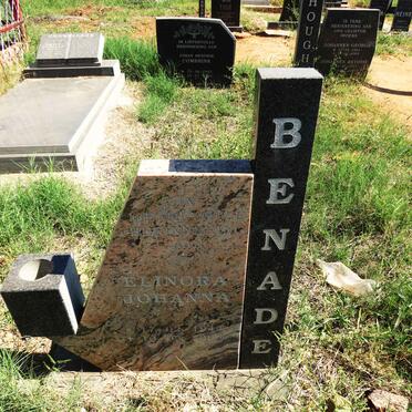 BENADE Elinora Johanna 1944-2005