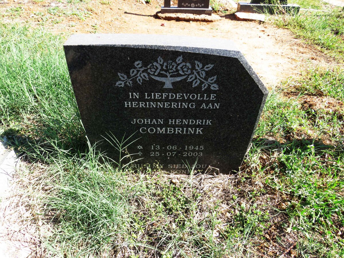 COMBRINK Johan Hendrik 1945-2003