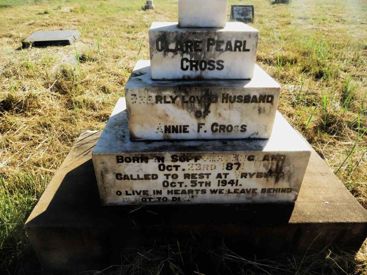 CROSS Clare Pearl 1871-1941