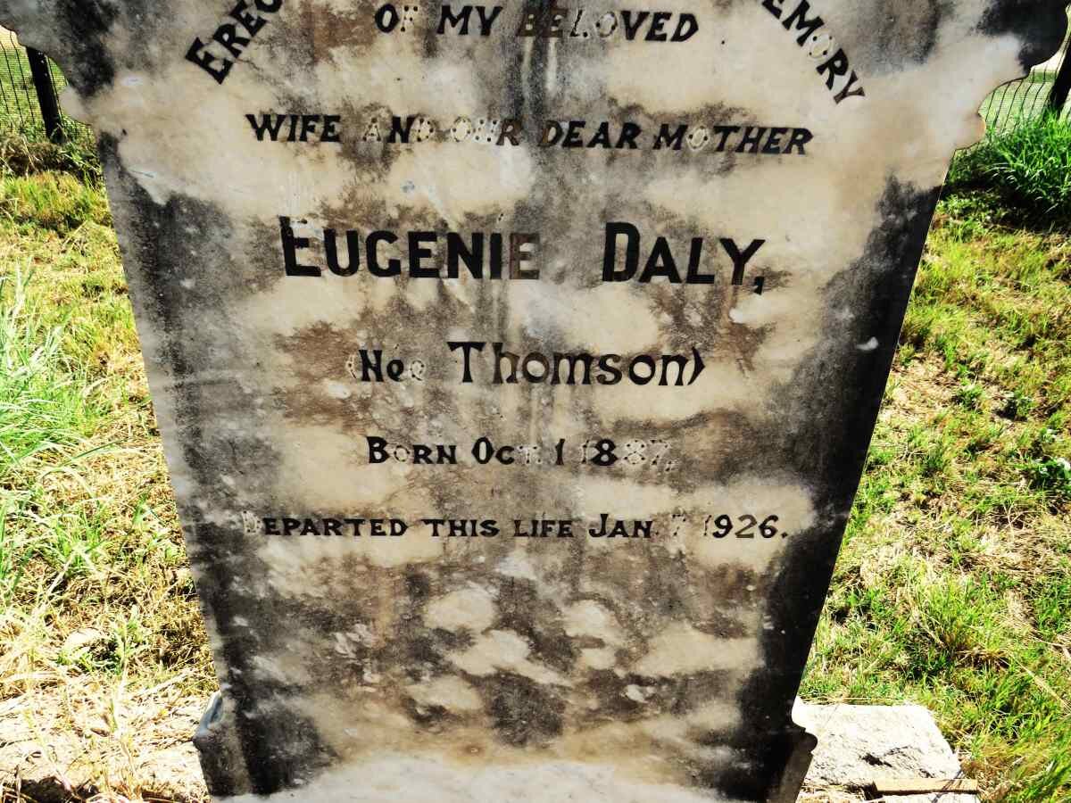 DALY Eugenie nee THOMSON 1887-1926