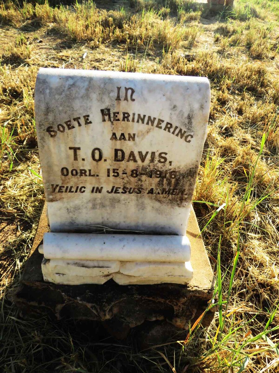 DAVIS T.O. -1916