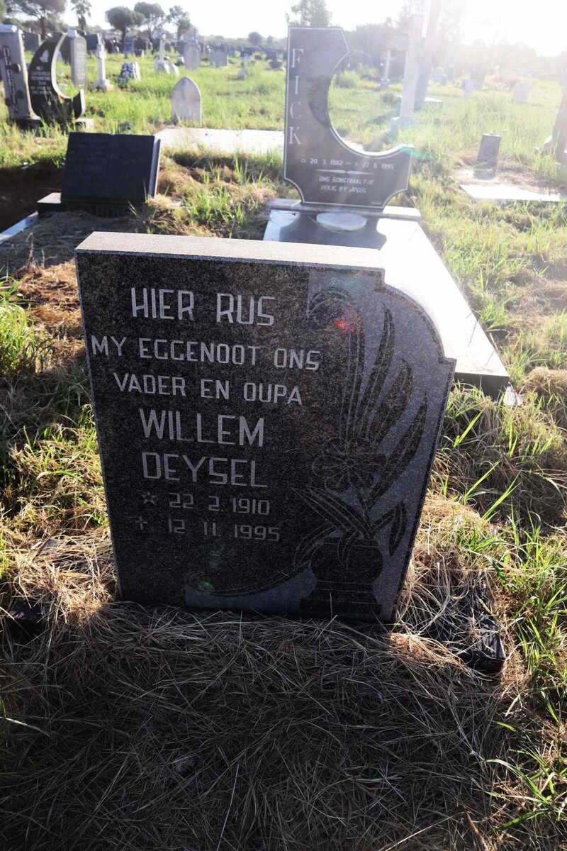 DEYSEL Willem 1910-1995