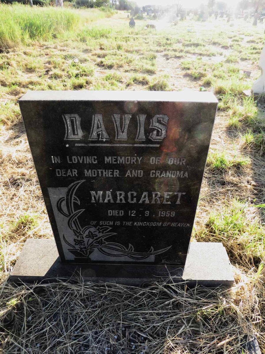 DAVIS Margaret -1959