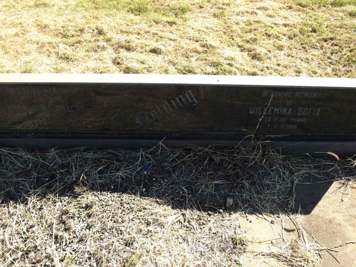 FIELDING John Byng 1909-1972 & Willemina Sofia MINNIE 1911-1990_1