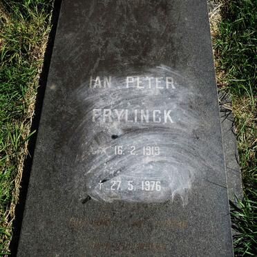 FRYLINCK Ian Peter 1919-1976