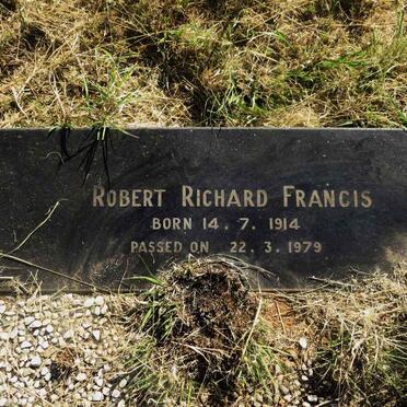 FRANCIS Robert Richard 1914-1979 & Janet Violet L.E. 1907-1969_1
