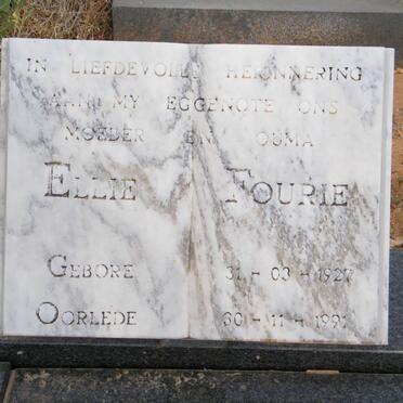 FOURIE Ellie 1927-1991