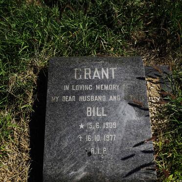 GRANT Bill 1909-1977