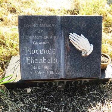 GOLLOP Florence Elizabeth nee HILL 1908-1986