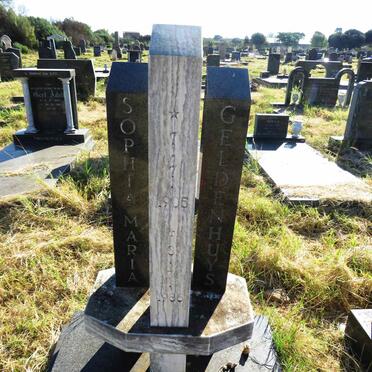 GELDENHUYS Sophia Maria 1905-1986