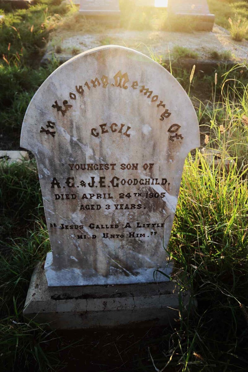 GOODCHILD Cecil -1905