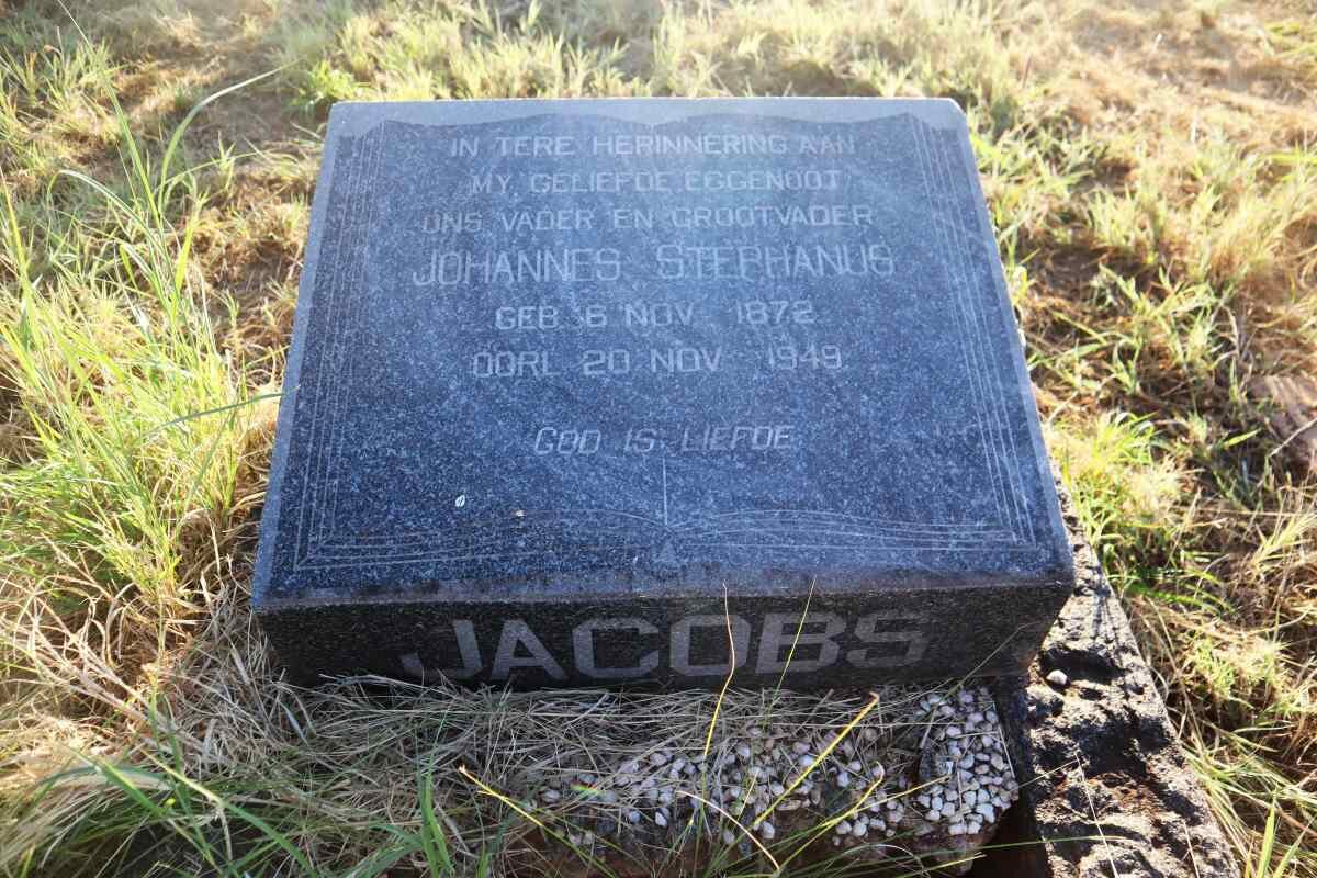 JACOBS Johannes Stephanus 1872-1949