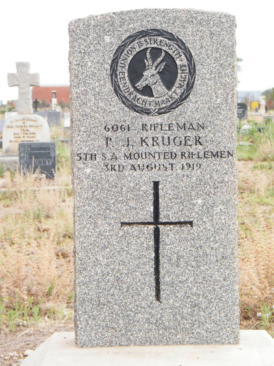 KRUGER P.J. -1919