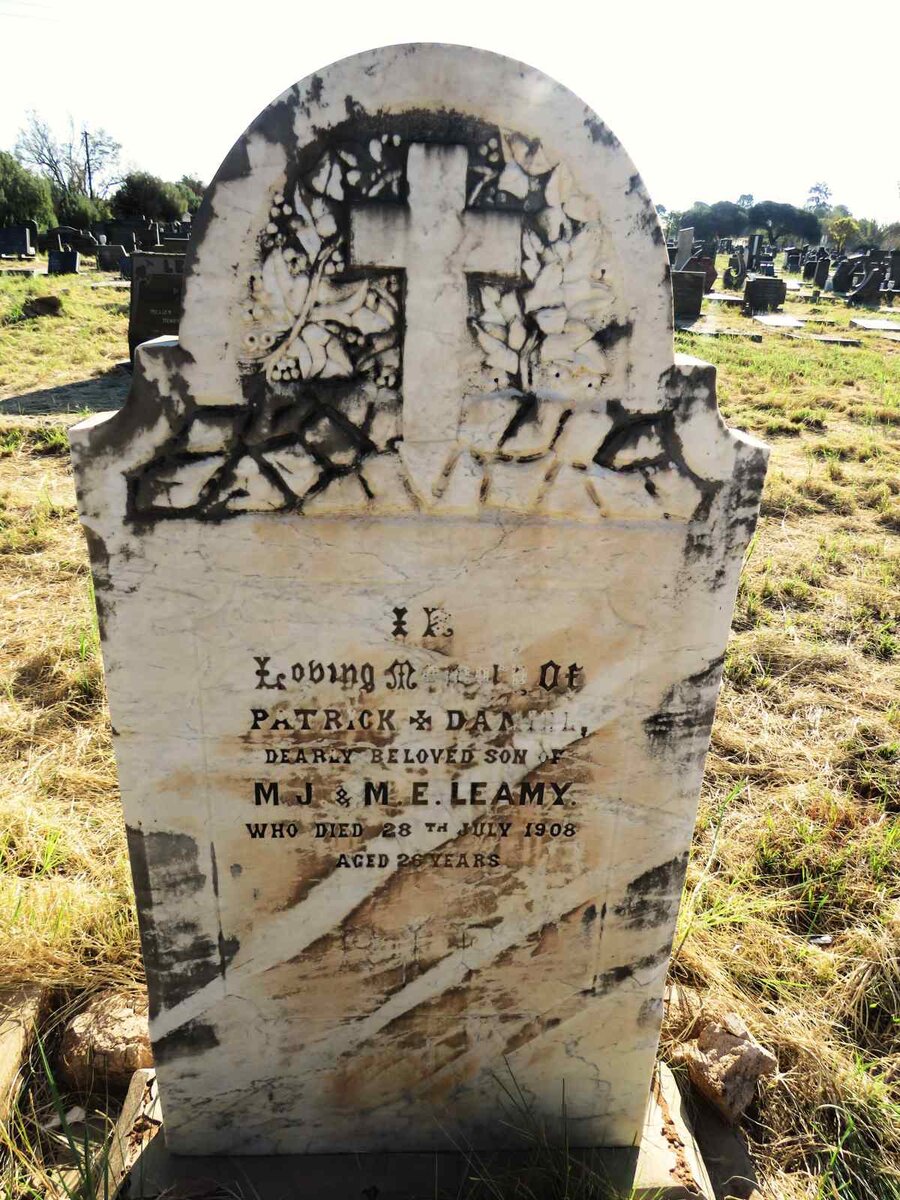 LEAMY Patrick Daniel -1908