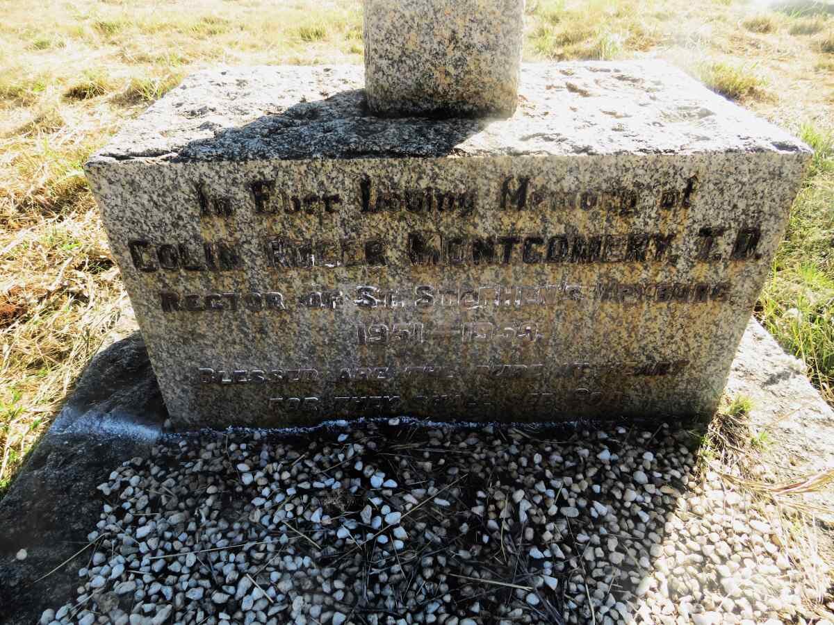 MONTGOMERY Colin Roger