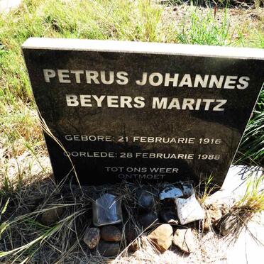 MARITZ Petrus Johannes Beyers 1916-1988