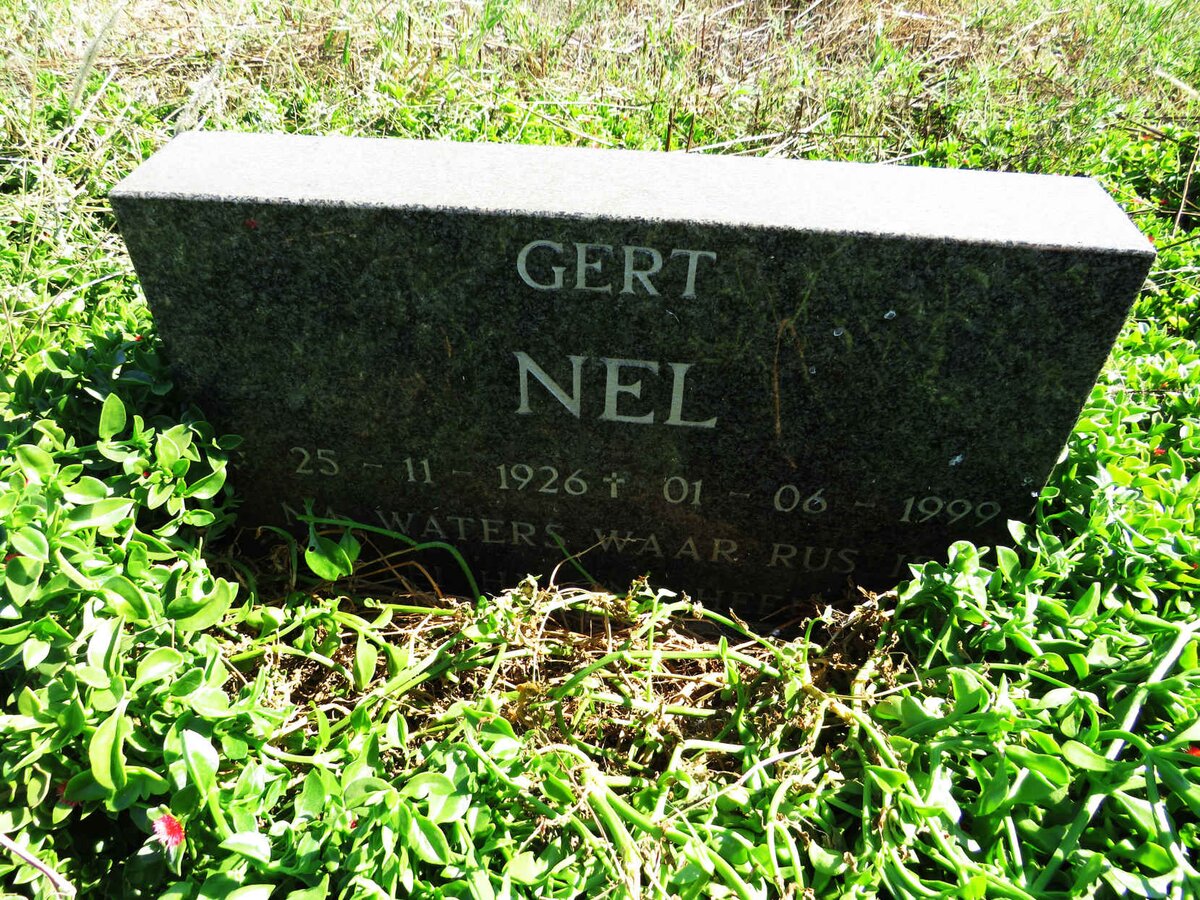 NEL Gert 1926-1999
