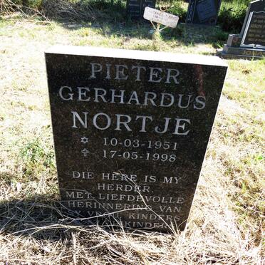 NORTJE Pieter Gerhardus 1951-1998