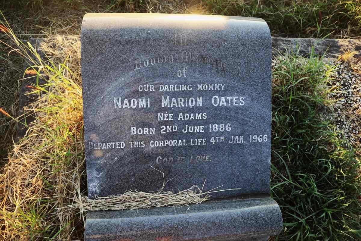 OATES Clifford Henry 1876-1951 & Naomi Marion ADAMS 1886-1966_2