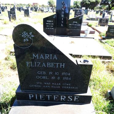 PIETERSE Maria Elizabeth 1904-1984