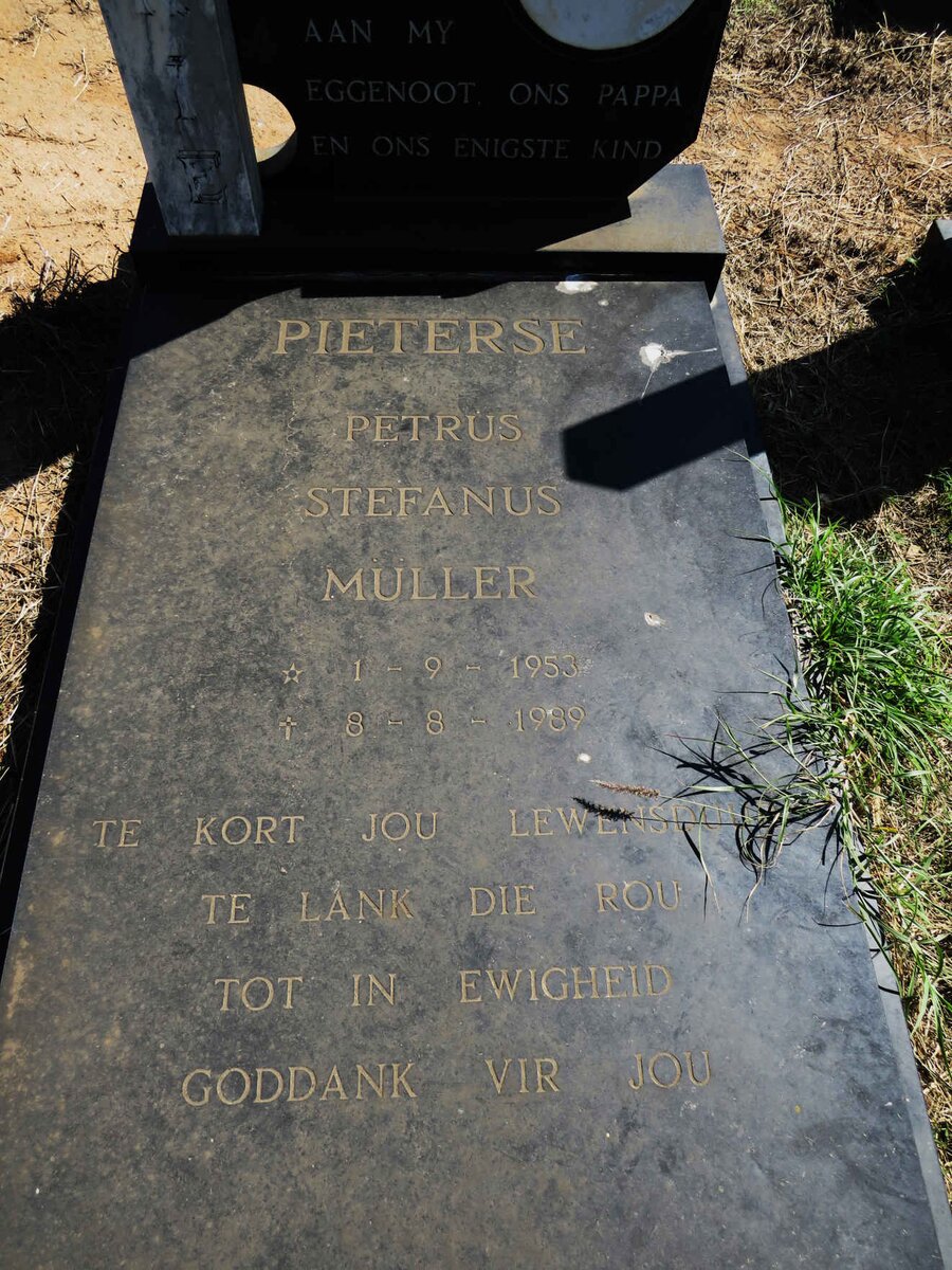PIETERSE Petrus Stefanus Muller 1953-1989_1