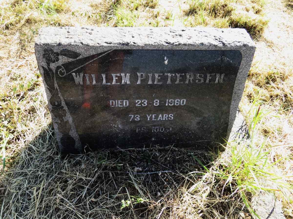 PIETERSEN Willem -1960