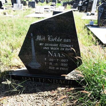 RAUTENBACH Naas 1927-1990