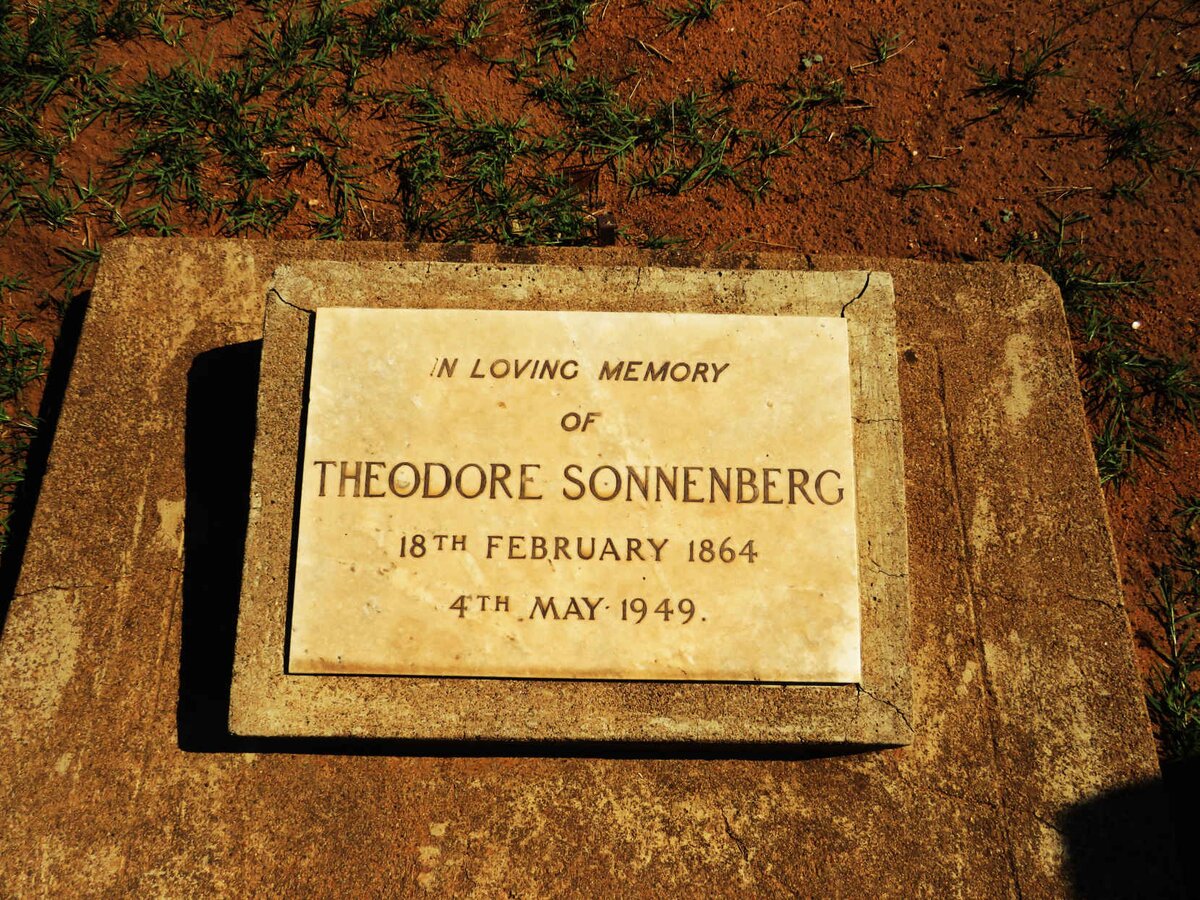 SONNENBERG Theodore 1864-1949