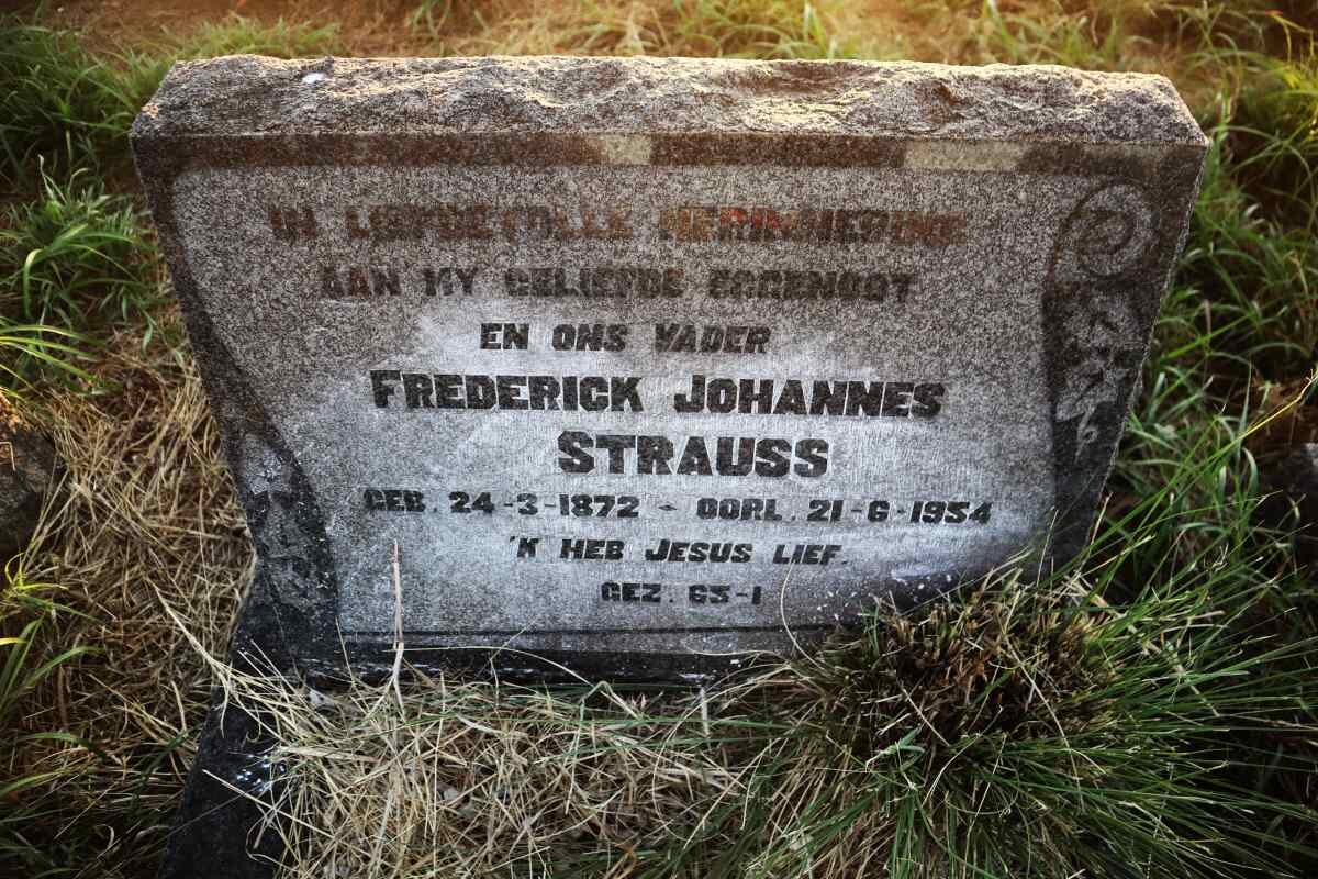 STRAUSS Frederick Johannes 1872-1954