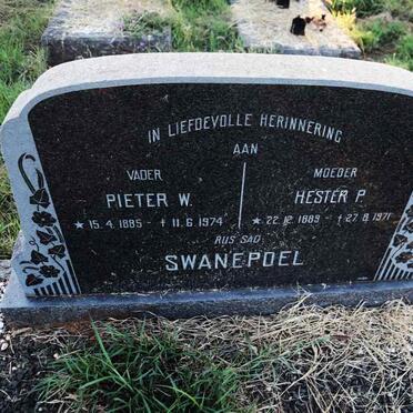 SWANEPOEL Pieter W. 1885-1974 & Hester P. 1889-1971
